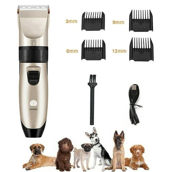 Low-noise Cat Dog Hair Cutter Trimmer Clipper Rechargeable Dogs Cats Grooming Trimming Kit Electrical Pet Hair Remover Shaver
Low-noise Cat Dog Hair Cutter Trimmer Clipper Rechargeable Dogs Cats Grooming Trimming Kit Electrical Pet Hair Remover Shaver
