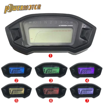 Universal 12V Motorcycle Tachometer Digital Speedometer Cylinder Fuel Level Display Odometer Tachometer Oil Level Meter Modern
Universal 12V Motorcycle Tachometer Digital Speedometer Cylinder Fuel Level Display Odometer Tachometer Oil Level Meter Modern