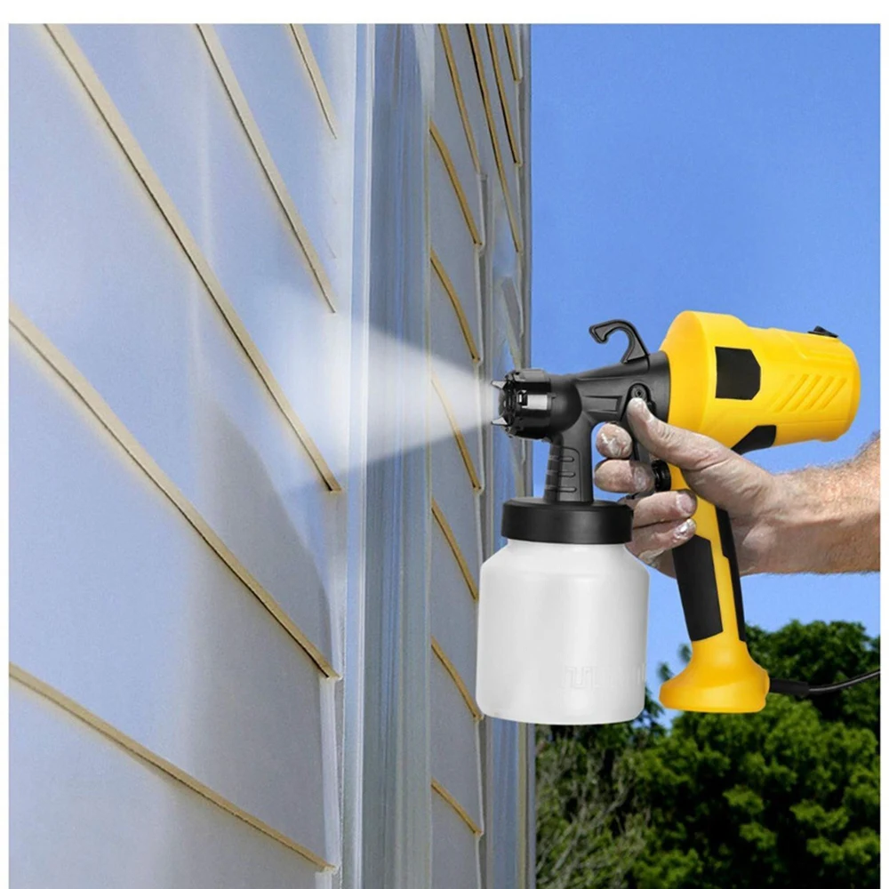 2.5mm Nozzle 800ML Handheld Spray Gun Paint Sprayers 220V High Power Home Flow Control Electric Paint Spray Gun Easy Spraying
2.5mm Nozzle 800ML Handheld Spray Gun Paint Sprayers 220V High Power Home Flow Control Electric Paint Spray Gun Easy Spraying