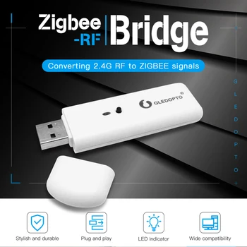 Smart RF-Zigbee Bridge Signals Translator Gledopto 2.4G RF LED For Milight / Miboxer Led Bulb Light Controller Phone APP Control
Smart RF-Zigbee Bridge Signals Translator Gledopto 2.4G RF LED For Milight / Miboxer Led Bulb Light Controller Phone APP Control