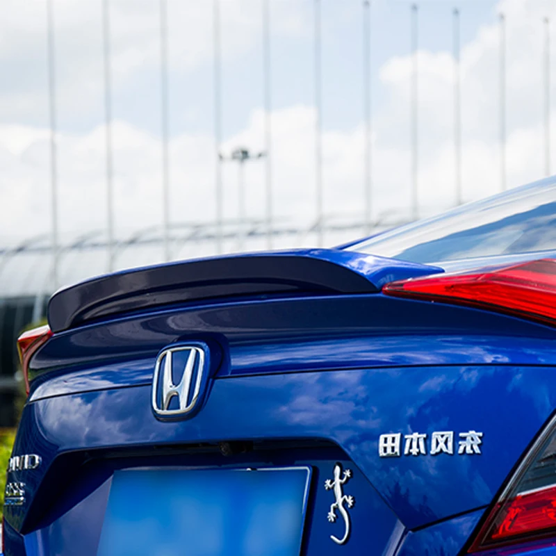 Спойлер для Honda Civic высококачественный спойлер из АБС-материала заднего крыла