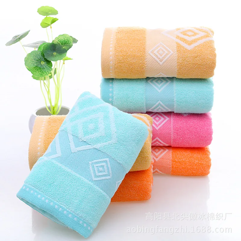 Zero Twist AB Yarn Color Wool Jacquard Rhombus Block Towel Pure Cotton Interrupted Supermarket Gift Thick Towel
Zero Twist AB Yarn Color Wool Jacquard Rhombus Block Towel Pure Cotton Interrupted Supermarket Gift Thick Towel