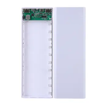 QC3.0 Dual USB LCD Display DIY 10x18650 Battery Case Power Bank Shell Portable External Box Powerbank Protector
QC3.0 Dual USB LCD Display DIY 10x18650 Battery Case Power Bank Shell Portable External Box Powerbank Protector