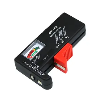 Digital Battery Tester Detector Capacity Diagnostic Tool Volt Checker For Cd 9V 1.5V Button Cell Battery Bt-168D
Digital Battery Tester Detector Capacity Diagnostic Tool Volt Checker For Cd 9V 1.5V Button Cell Battery Bt-168D
