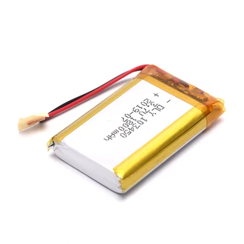 1PC 3.7V 1800mAh Li-Po Rechargeable Battery 103450 For DVD GPS PDA Headphone 
1PC 3.7V 1800mAh Li-Po Rechargeable Battery 103450 For DVD GPS PDA Headphone