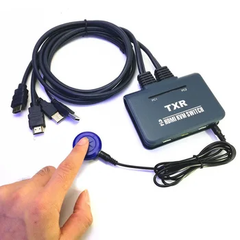 2 Port With Cables Accessories Plug And Play TV Projector Desktop Controller Dual Monitor Splitter Box Notebook KVM Switch HDMI
2 Port With Cables Accessories Plug And Play TV Projector Desktop Controller Dual Monitor Splitter Box Notebook KVM Switch HDMI