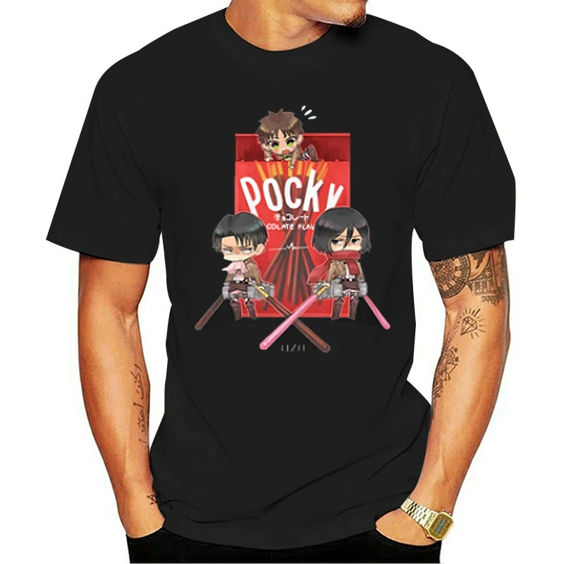 T Shirt The War Of Pocky Tee Size M- Us 100% Cotton Men'S Clothing Trend Men Clothes Tee Shirt 
T Shirt The War Of Pocky Tee Size M- Us 100% Cotton Men'S Clothing Trend Men Clothes Tee Shirt