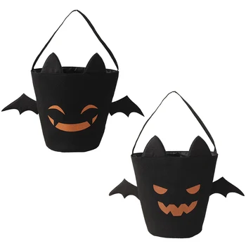 Besegad Halloween Bat Style Treat Candy Gift Tote Bag Handbag Holder for Children Kids Boys Girls Party Favors Supplies
Besegad Halloween Bat Style Treat Candy Gift Tote Bag Handbag Holder for Children Kids Boys Girls Party Favors Supplies