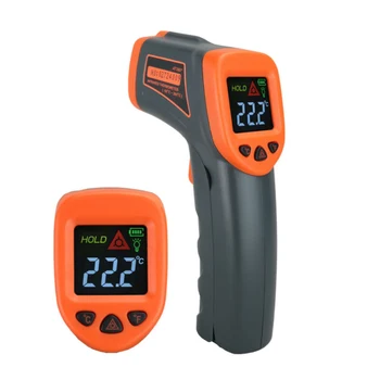 AT380 Industrial Digital Infrared Thermometer Color LCD Non-Contact Handheld Temperature Gun Non Contact Digital IR Thermal Came 
AT380 Industrial Digital Infrared Thermometer Color LCD Non-Contact Handheld Temperature Gun Non Contact Digital IR Thermal Came