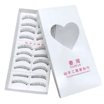 10 pairs of semi-manual false eyelashes natural / dense long eyelashes small bundle makeup beauty extension tool
10 pairs of semi-manual false eyelashes natural / dense long eyelashes small bundle makeup beauty extension tool