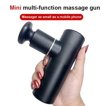 Muscle Massage Gun 4-Speed Settings Handheld Mini Massager with 4 Massage Heads for Muscles Relaxation Pain Relieve low noise
Muscle Massage Gun 4-Speed Settings Handheld Mini Massager with 4 Massage Heads for Muscles Relaxation Pain Relieve low noise