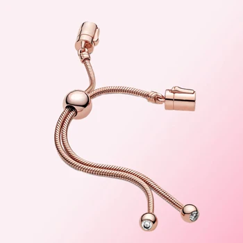 100% 925 Sterling Silver Rose Gold Bracelet Bangle Chain Buckle Accessory Chain Head Jewelry For Women Free Shipping
100% 925 Sterling Silver Rose Gold Bracelet Bangle Chain Buckle Accessory Chain Head Jewelry For Women Free Shipping