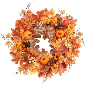 Artificial Wreath Autumn Harvest Wreath Autumn Home Decor Garland Thanksgiving Decoration Halloween Party Home Decoration Suppli
Artificial Wreath Autumn Harvest Wreath Autumn Home Decor Garland Thanksgiving Decoration Halloween Party Home Decoration Suppli