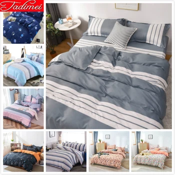 

1.35m 1.5m 1.8m 2.0m 2.2m Bed Sheet Duvet Cover Pillowcase 4pcs Bedding Set Single Twin Queen King Double Size Bedspread 220x240