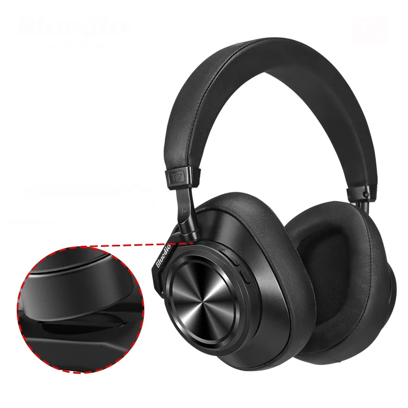 Bluedio T7+ ANC Active Noise Reduction Headphones Wireless Bluetooth 5.0 Stereo Headset Support SD Card With Microphone
Bluedio T7+ ANC Active Noise Reduction Headphones Wireless Bluetooth 5.0 Stereo Headset Support SD Card With Microphone