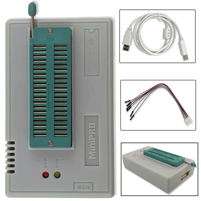 100% Original USB TL866II Plus Programmer EPROM EEPROM Flash MiniPro BIOS AVR AL PIC SP MCU EPROM Programmer
100% Original USB TL866II Plus Programmer EPROM EEPROM Flash MiniPro BIOS AVR AL PIC SP MCU EPROM Programmer