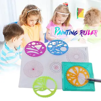 1 set Spirograph Drawing Toys Set Interlocking Gears & Wheels Drawing Accessories Creative Educational Toy For Children Toy Gift
1 set Spirograph Drawing Toys Set Interlocking Gears & Wheels Drawing Accessories Creative Educational Toy For Children Toy Gift