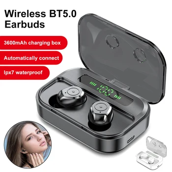 VTIN TWS Earphones 3600mAh Capacity IPX7 Waterproof Binaural Call Digital Display Intelligent Noise Reduction Earphones
VTIN TWS Earphones 3600mAh Capacity IPX7 Waterproof Binaural Call Digital Display Intelligent Noise Reduction Earphones