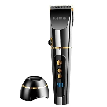km-9160 Professional hair clipper rechargeable hair trimmer for men LCD digital electric cutter hair cutting machine haircut
km-9160 Professional hair clipper rechargeable hair trimmer for men LCD digital electric cutter hair cutting machine haircut