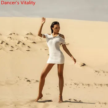 Women Adult Latin Dance Training Breathable Loose 2Colors Dress Rumba Samba Tango Dancing Competition Performance Stage Wear
Women Adult Latin Dance Training Breathable Loose 2Colors Dress Rumba Samba Tango Dancing Competition Performance Stage Wear