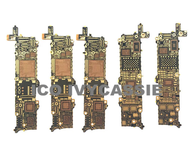 【WSJJ Store】Nude Motherboard For iPhone 4S 5C 5S 6Plus 6S 6SPlus  Mainboard Test Measure Bare Light Logic Board Component - Main Image