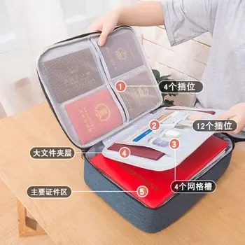 Document Ticket Storage Bag with Combination Lock Large Capacity Waterproof Multi Compartments Certificates Files Organizer For
Document Ticket Storage Bag with Combination Lock Large Capacity Waterproof Multi Compartments Certificates Files Organizer For