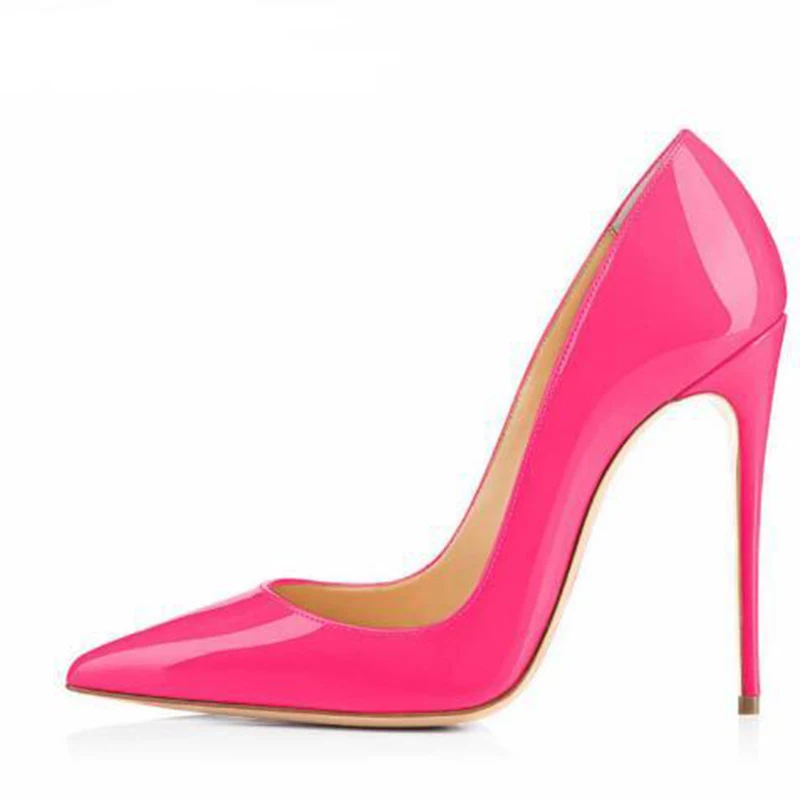 Sexy Pointed Toe High Heel Pumps Patente Leather Thin Heels Woman Shoe Rose Pink Green Red Black Nude Dress Heels
Sexy Pointed Toe High Heel Pumps Patente Leather Thin Heels Woman Shoe Rose Pink Green Red Black Nude Dress Heels