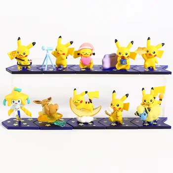 Anime Monsters Center Night Parade Eevee Jirachi Ditto Mini PVC Figures Collectible Model Toys 10pcs/set
Anime Monsters Center Night Parade Eevee Jirachi Ditto Mini PVC Figures Collectible Model Toys 10pcs/set
