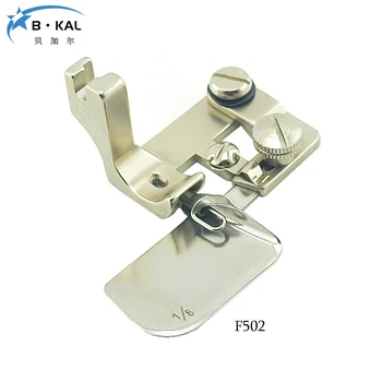 F502 Sewing Hemmer foot zigzag folder steep turn-down collar steel folder ARC Round corner faster Made in Taiwan
F502 Sewing Hemmer foot zigzag folder steep turn-down collar steel folder ARC Round corner faster Made in Taiwan