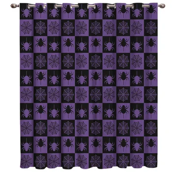 Halloween Spider Room Curtains Large Window Window Curtains Dark Bathroom Blackout Kitchen Bedroom Fabric Decor Kids Window 
Halloween Spider Room Curtains Large Window Window Curtains Dark Bathroom Blackout Kitchen Bedroom Fabric Decor Kids Window