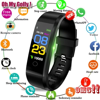 Bluetooth Smart Watch Men Women Heart Rate Monitor Blood Pressure Fitness Bracelet Smartwatch Sport Watch for ios android +BOX
Bluetooth Smart Watch Men Women Heart Rate Monitor Blood Pressure Fitness Bracelet Smartwatch Sport Watch for ios android +BOX