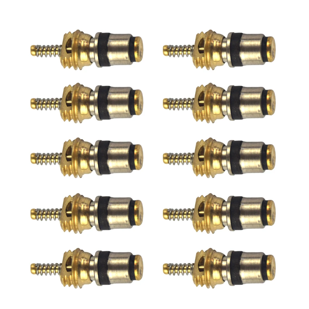 10x   System Cap Valve Service Schrader Valve Core Repl e Install
