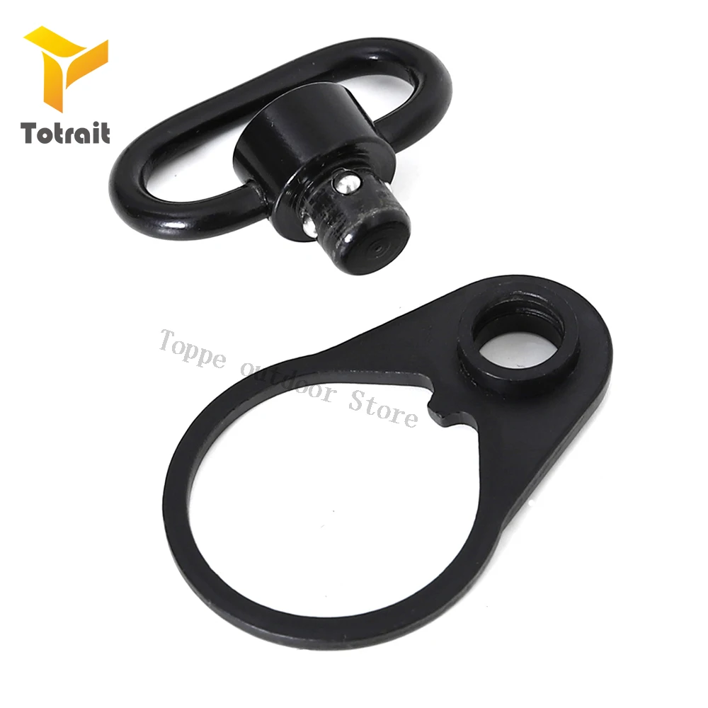 TOtrait Quick Detach Sling Swivel Ring Tactical .223/5.56 Carbines AR15 M4 Rifle End Plate Sling Swivel Adapter Mount ForHunting
TOtrait Quick Detach Sling Swivel Ring Tactical .223/5.56 Carbines AR15 M4 Rifle End Plate Sling Swivel Adapter Mount ForHunting