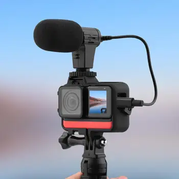 Stable connection Camera Microphone 3.5mm Recording Video Microphone Mic Adapter for Insta360 One R Action Camera
Stable connection Camera Microphone 3.5mm Recording Video Microphone Mic Adapter for Insta360 One R Action Camera
