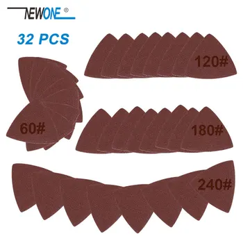 32pcs Sanding Triangular paper(60,120,180,240# each 8) fits for multifunction power tool as Fein Multimaster,Dremel tools
32pcs Sanding Triangular paper(60,120,180,240# each 8) fits for multifunction power tool as Fein Multimaster,Dremel tools