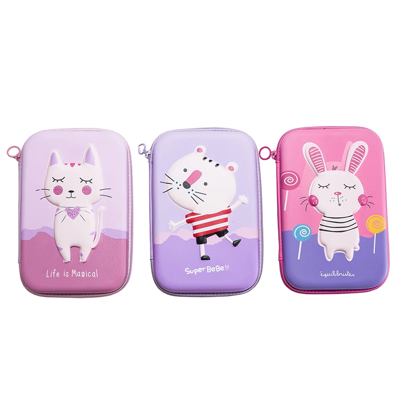 EVA Pen Bag Cat Pencil Case Cartoon Small Tiger Small Rabbit Pencil Box Cartucheras Para Lapices Escolares Kids Stationary Gifts
EVA Pen Bag Cat Pencil Case Cartoon Small Tiger Small Rabbit Pencil Box Cartucheras Para Lapices Escolares Kids Stationary Gifts
