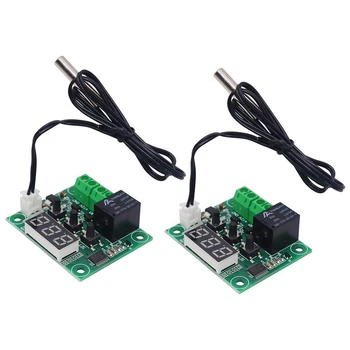 DSTIKE 2Pcs XH W1209 DC 12V Heat Cool Temp Thermostat Temperature Control Switch Temperature Controller Thermo Controller
DSTIKE 2Pcs XH W1209 DC 12V Heat Cool Temp Thermostat Temperature Control Switch Temperature Controller Thermo Controller