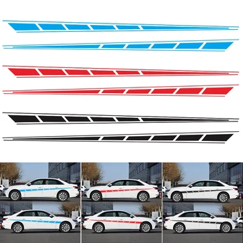 2 pcs 300x14 cm Both Sides Stickers Tuning Style Side Band Bumper Car Wrap Vinyl Film
2 pcs 300x14 cm Both Sides Stickers Tuning Style Side Band Bumper Car Wrap Vinyl Film