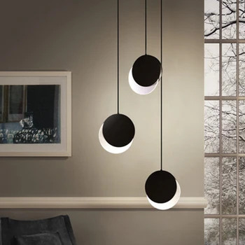 Modern LED Pendant Light Round Eclipse Acrylic Pendant Lamp Cafe Bar Hanging Lamp Living Room Lamp Bedroom Decor Light Fixtures 
Modern LED Pendant Light Round Eclipse Acrylic Pendant Lamp Cafe Bar Hanging Lamp Living Room Lamp Bedroom Decor Light Fixtures