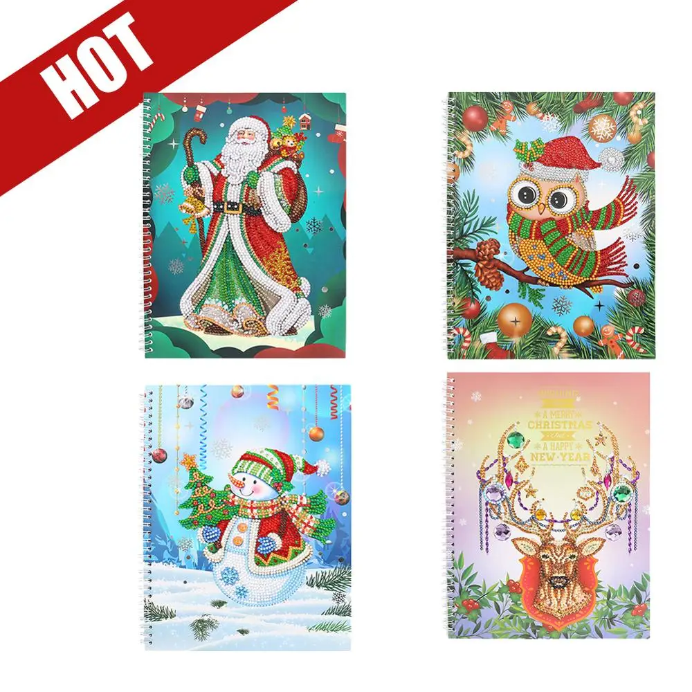 DIY Santa Claus Special Shaped Diamond Painting 50 Pages A4 Office Notebook Dropshipping
DIY Santa Claus Special Shaped Diamond Painting 50 Pages A4 Office Notebook Dropshipping