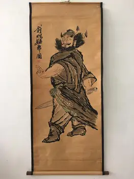 China old scroll painting Celebrity Figure painting Middle hall hanging painting Wall paintings
China old scroll painting Celebrity Figure painting Middle hall hanging painting Wall paintings