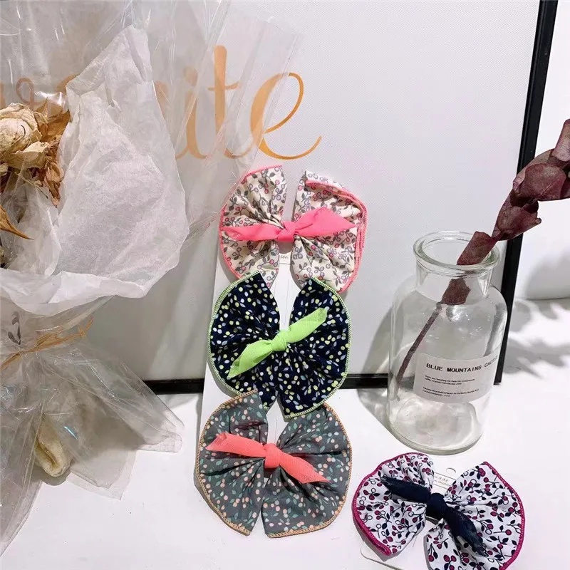 2020 Korean Floral Bow Hair Clip Spring and Summer New Fluorescent Hair Accessories
2020 Korean Floral Bow Hair Clip Spring and Summer New Fluorescent Hair Accessories