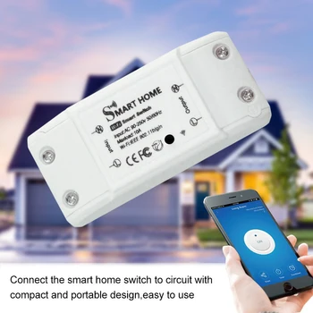 YT1301 Basic Wifi Smart Switch DIY WIFI Remote Smart Home Automation Relay Module Controlled by Alexa/siri/Voice control
YT1301 Basic Wifi Smart Switch DIY WIFI Remote Smart Home Automation Relay Module Controlled by Alexa/siri/Voice control