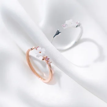 Shell Flowers Rings for Women 925 Sterling Silver Rose Gold Pink Zircon Finger Ring Luxury Fine Jewelry Female Birthday Gift
Shell Flowers Rings for Women 925 Sterling Silver Rose Gold Pink Zircon Finger Ring Luxury Fine Jewelry Female Birthday Gift