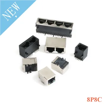 2pcs RJ45 Connector 8P8C Network Modular Plug Socket Mounting Ethernet Network Cable Adapter Connectors Rj-45 Rj 45
2pcs RJ45 Connector 8P8C Network Modular Plug Socket Mounting Ethernet Network Cable Adapter Connectors Rj-45 Rj 45