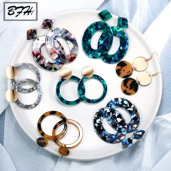 BFH Tassel Acrylic Earrings For Women Bohemian Earrings Big Geometric Drop Earring 2020 Brincos Female DIY Fashion Jewelry
BFH Tassel Acrylic Earrings For Women Bohemian Earrings Big Geometric Drop Earring 2020 Brincos Female DIY Fashion Jewelry