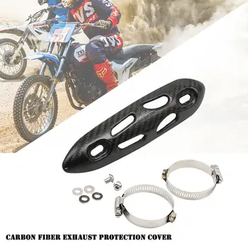 Motorcycle Carbon Fiber Exhaust Protection Cover Heat Insulation Light Weight Reduce Noise Guard Cover
Motorcycle Carbon Fiber Exhaust Protection Cover Heat Insulation Light Weight Reduce Noise Guard Cover
