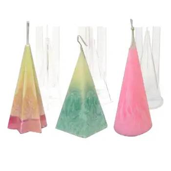 Clear Candle Mold Soap Mold Cake Decoration Tools Candle Making Moulds DIY Candle Craft Tools Pyramidal Shape
Clear Candle Mold Soap Mold Cake Decoration Tools Candle Making Moulds DIY Candle Craft Tools Pyramidal Shape