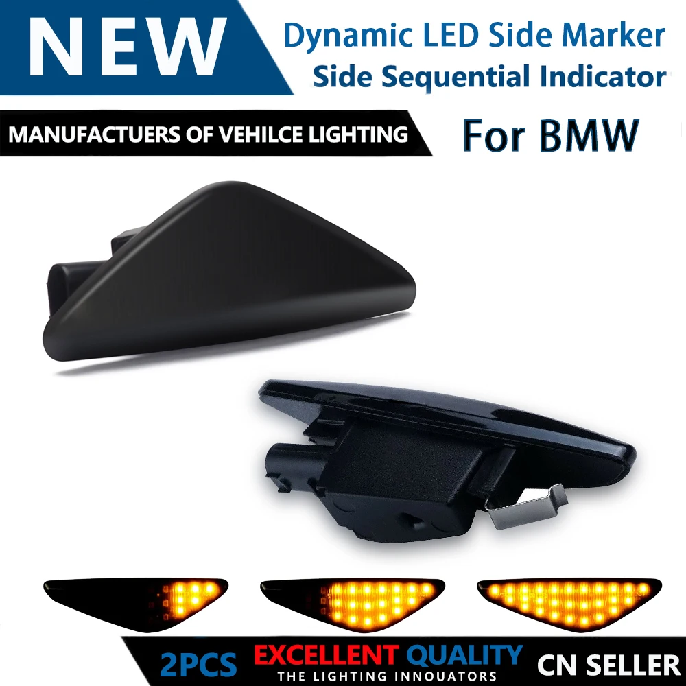 2Pcs LED Smoked Turn Signal Sequential Flashing LED light Dynamic Side Marker Lamp For BMW X5 E70 2007-2013 X6 E71 E72
2Pcs LED Smoked Turn Signal Sequential Flashing LED light Dynamic Side Marker Lamp For BMW X5 E70 2007-2013 X6 E71 E72