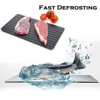 Household Frozen Food Quickly Defrosting Tray Fast Thawing Plate Board Kitchen Chef Cooking Tool Without Electricity Chemicals
Household Frozen Food Quickly Defrosting Tray Fast Thawing Plate Board Kitchen Chef Cooking Tool Without Electricity Chemicals
